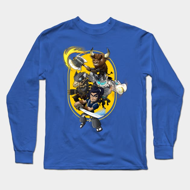 Brawlhalla Team squad Long Sleeve T-Shirt by oim_nw